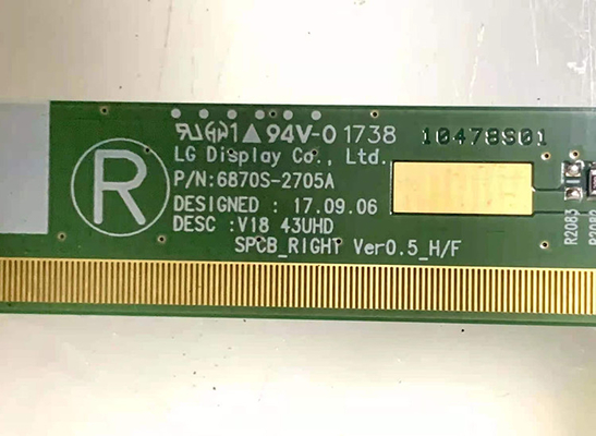 LG 43 Inch Tv Screen LC430DGJ-SLA1 12V CU Certificated For Monitors