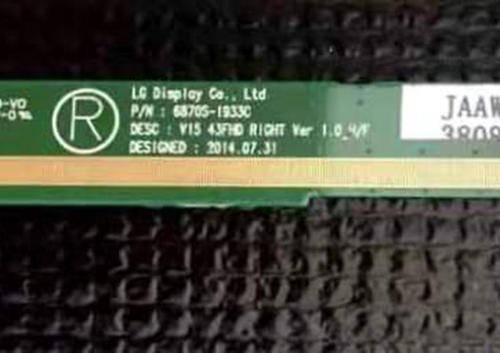 Lg 43 Inch Tv Panel RGB Curved 1920X1080 12V LC430DUY-SHA1