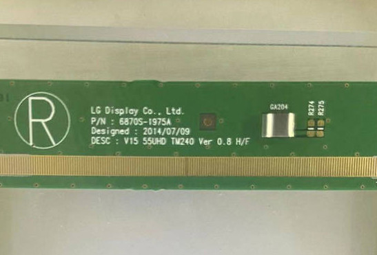 LED 55 INCH TV Panel LC550EQL-SKA5 1975 4k Tv Screen Replacement